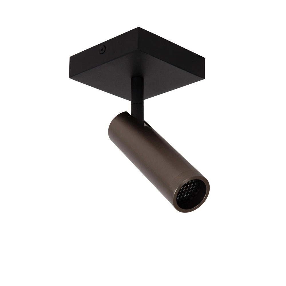 Lampe de plafond élégante Grado Gris métallique
