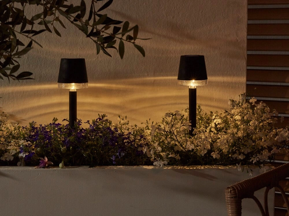 Lampe solaire Cala Dor lot de 4 Luxform 8719099204849