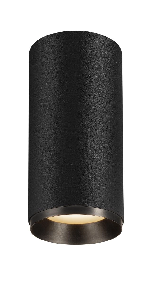 Spot en saillie Numinos L Dali cylindre noir 3000K - 24 deg