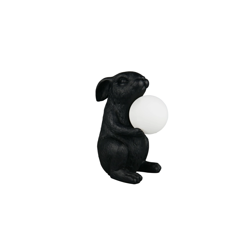 Lampe de table Rabbit noir Trio 4017807667882
