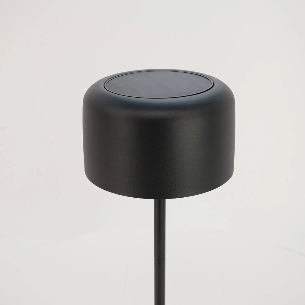 Lampe de table élégante Roccanova Solaire Noir avec USB Eglo 9008606355037