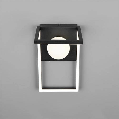 Lampe murale de conception Arola Noir Trio 4017807683530