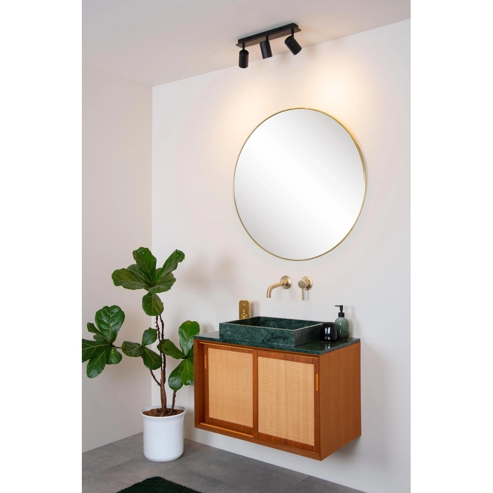 Projecteur de plafond Lennert Noir à 3 lumières Lucide 5411212262691