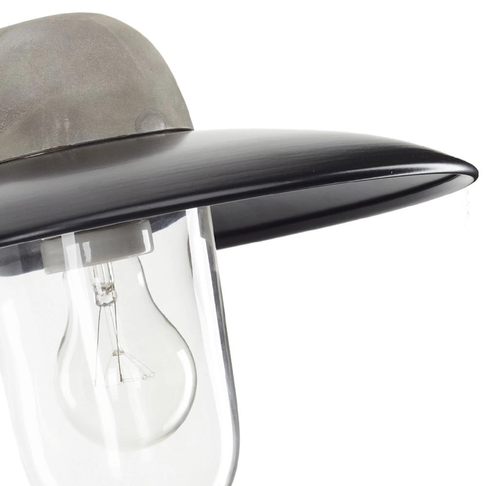 Lampe extérieure de l'industrie Fabrique gris métallisé avec du noir KS 8714732119641