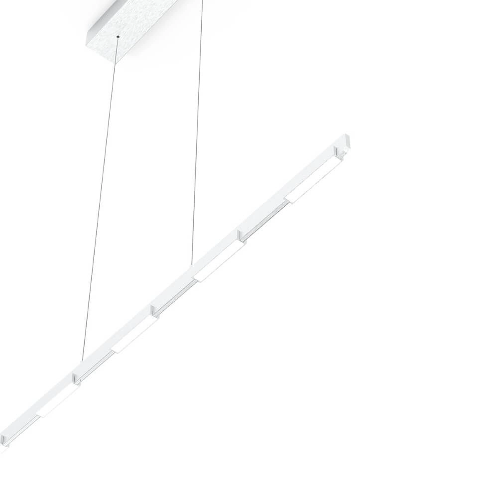 Lampe suspendue de bureau LED Bloc Acier inoxydable Steinhauer 8712746148244