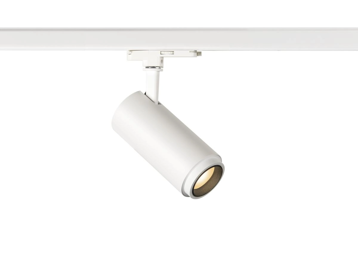 Railspot 3-phasé Numinos Zoom M Dali blanc/noir 3000K - 15 deg SLV 4024163261968