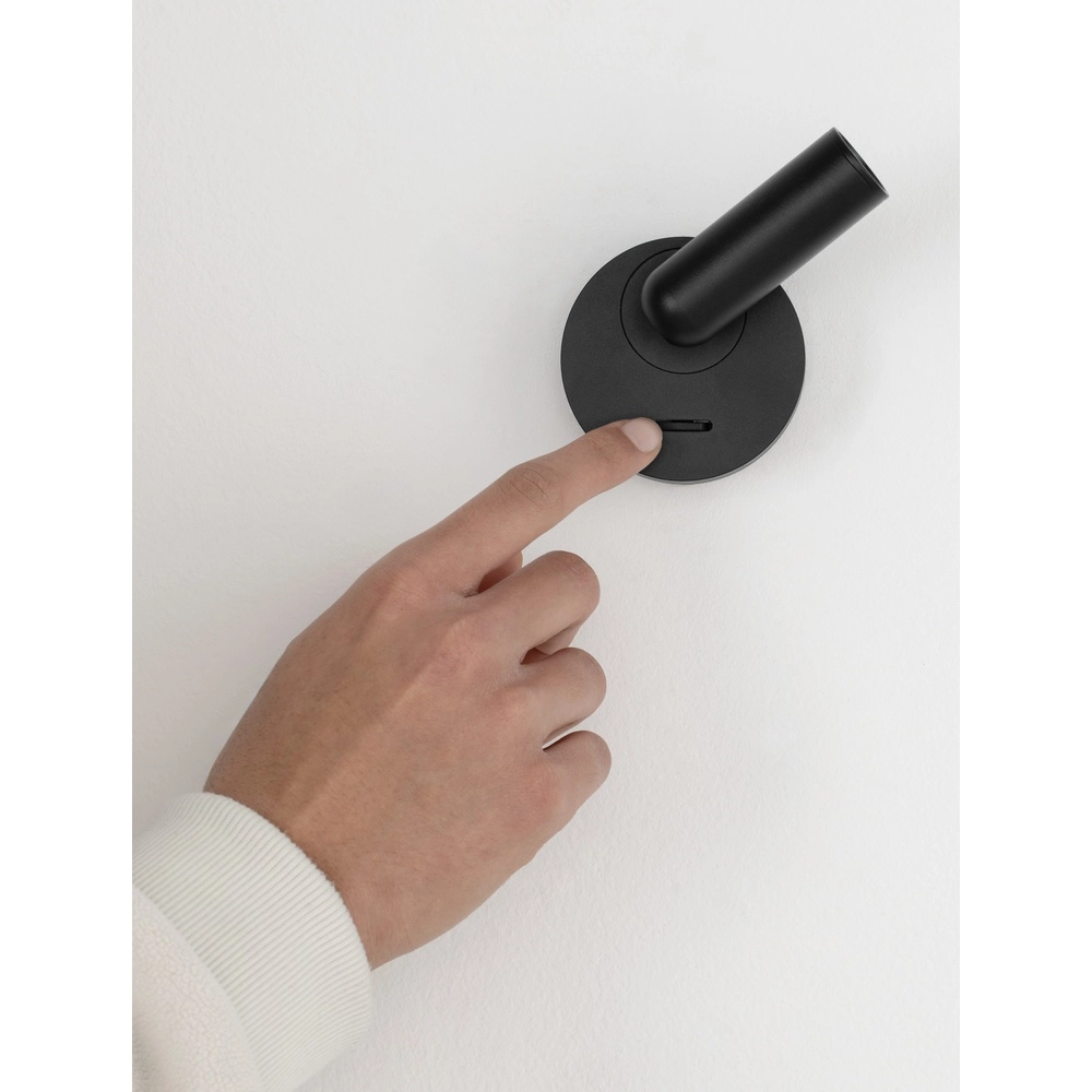 Lampe de chevet Pictor noir Lyora 5212017472342