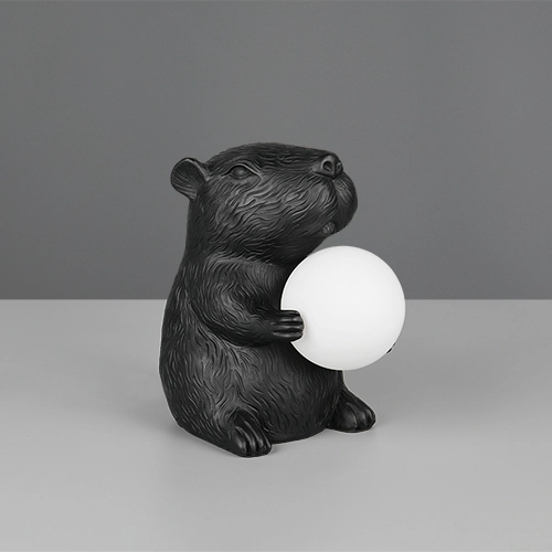 Lampe de table Capi Noir Trio 4017807685947