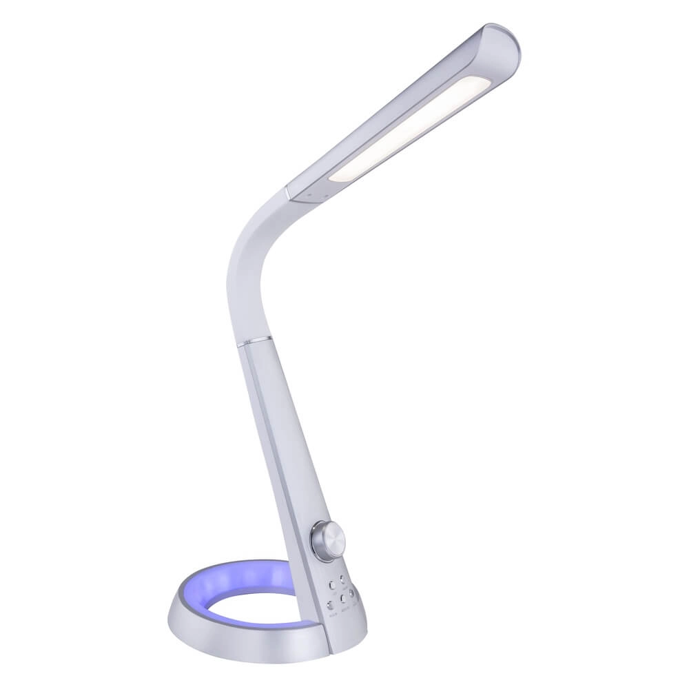 Lampe de bureau Mitti gris argenté Globo 9007371384716