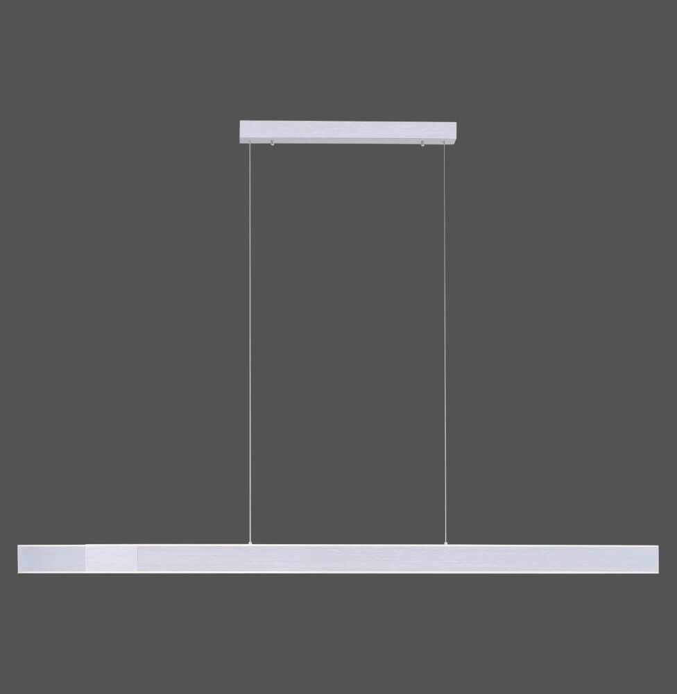 Lampe suspendue élégante Pure Lume aluminium Paul Neuhaus 4012248352212