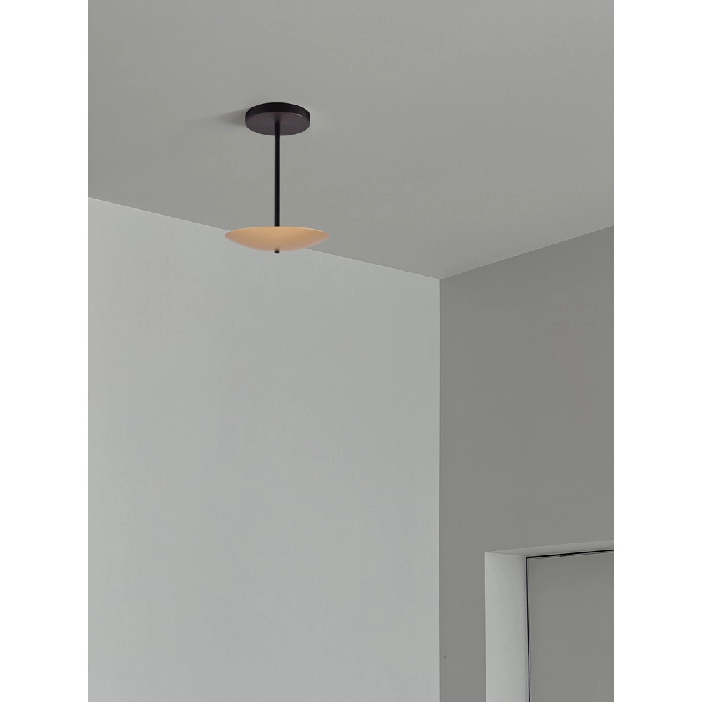 Plafonnier Scala Ø 25cm noir avec or Masterlight 8718121316451