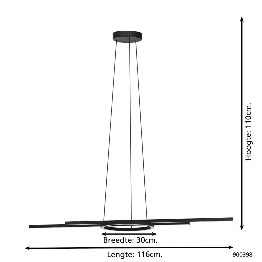 Lampe suspendue Zigbee Zillerio-Z Eglo 9008606240593
