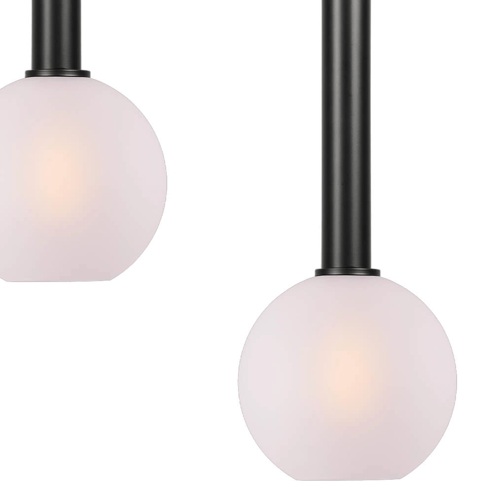 Lampe suspendue 5 lumières Bella 2 avec verre blanc Masterlight 8718121344430
