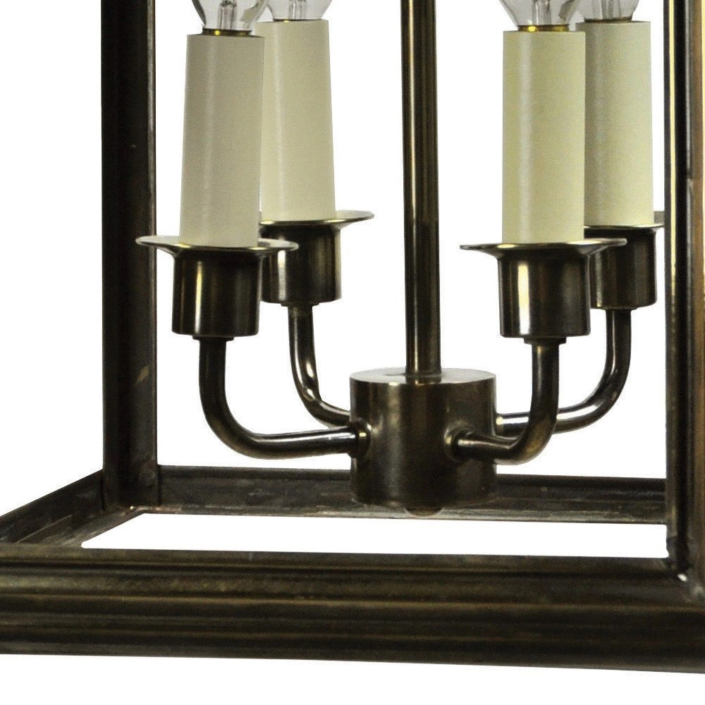 Lampe suspendue rurale Hemingway M cuivre antique (ant) Limehouse