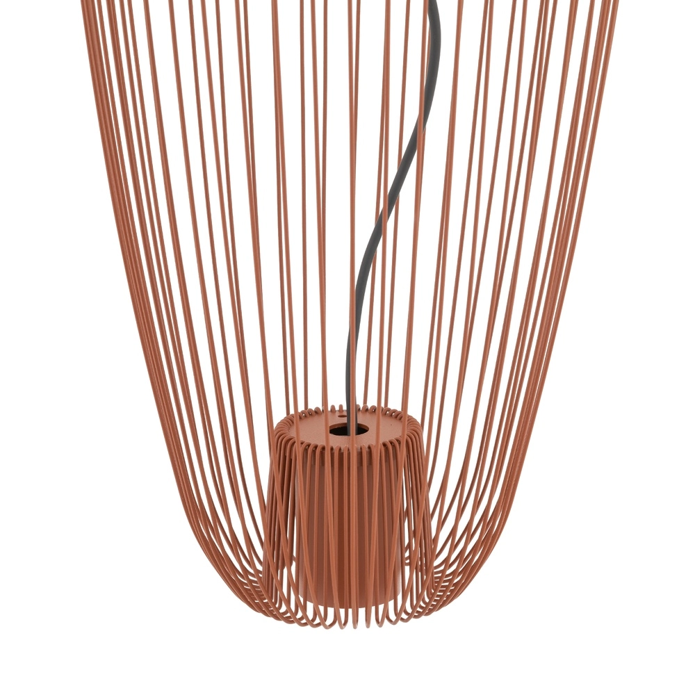 Lampe cage Pumpkin terre cuite Ø 27cm Lyora 5903139114967