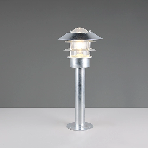 Lampe de jardin 50 cm Ruvuma Gris zinc