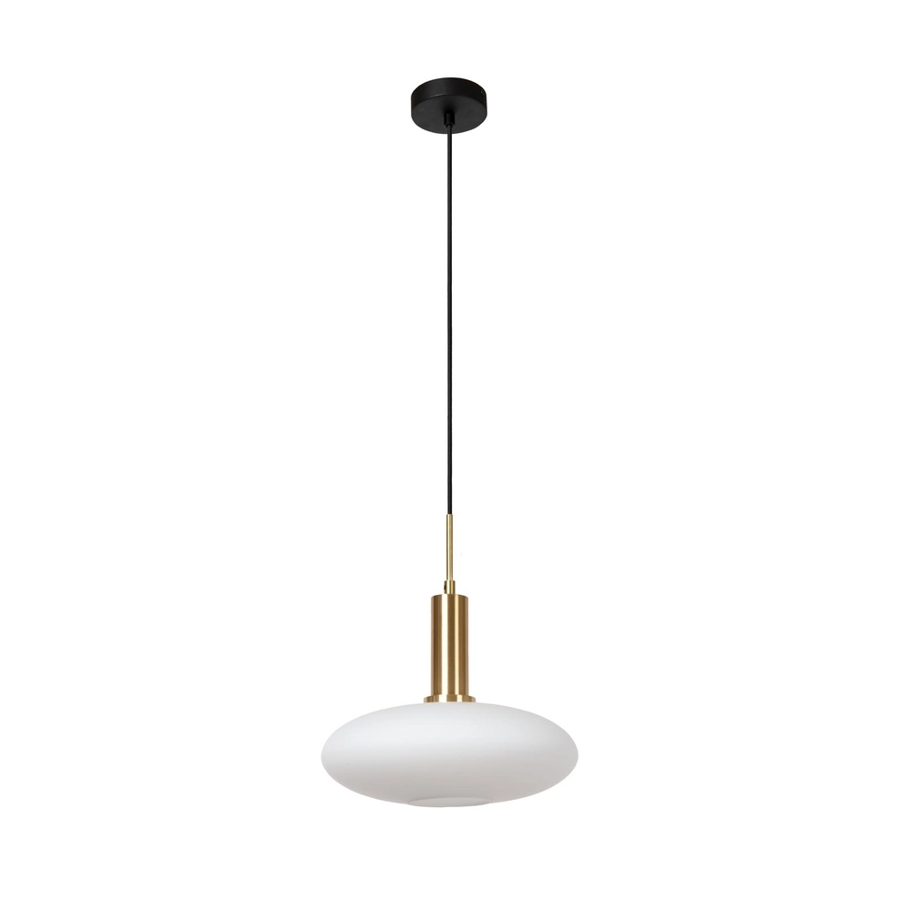 Lampe pendante de conception Singala Ø 30 cm d’or avec du blanc