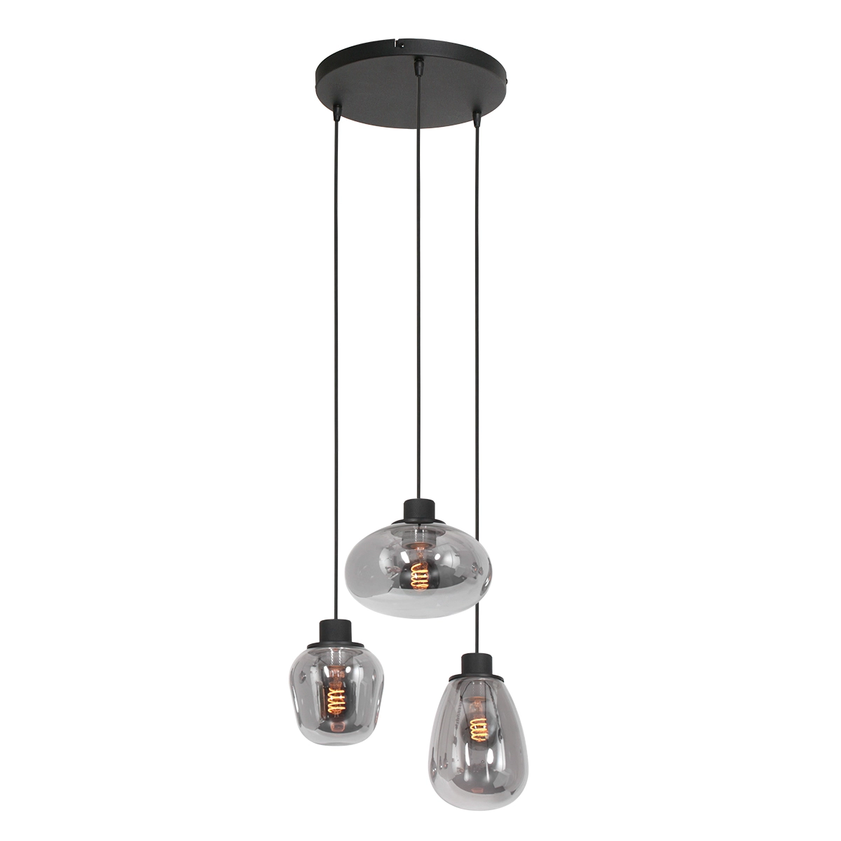Lampe suspendue Vide Reflexion avec du verre Steinhauer 8712746135596