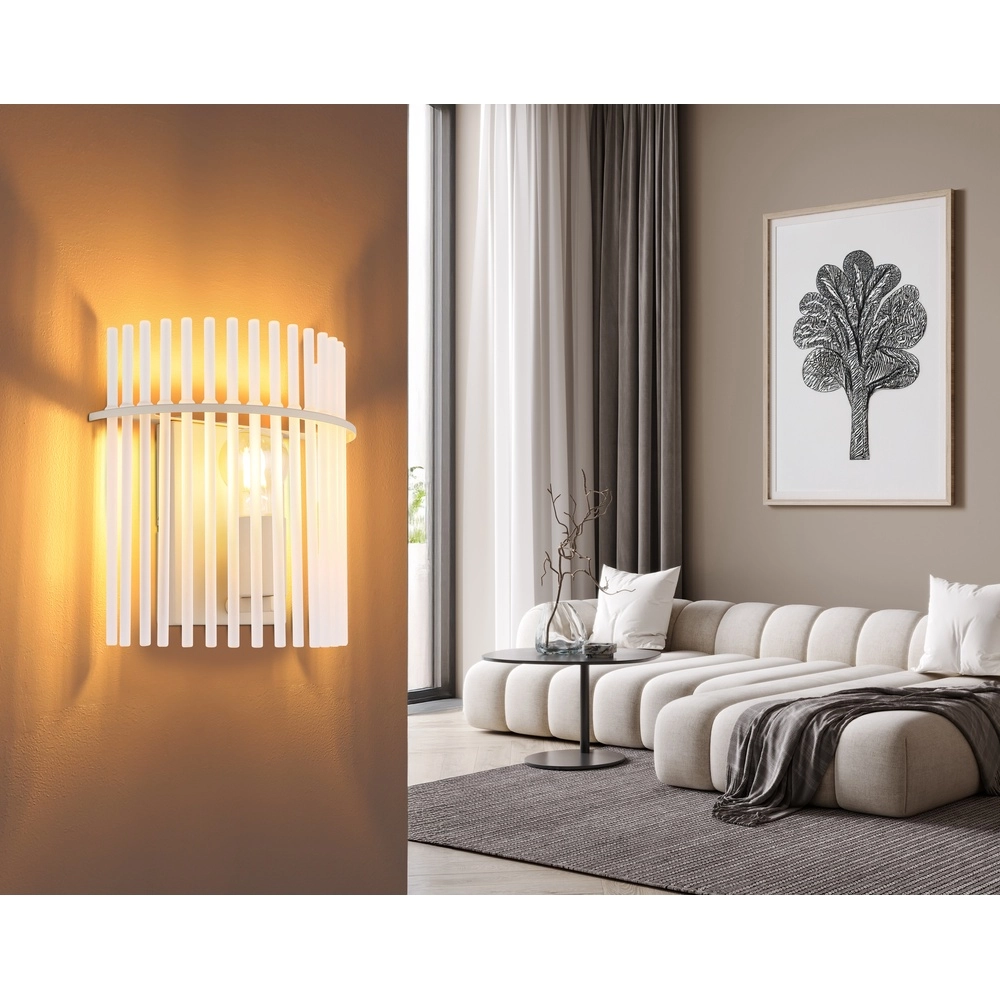 Applique murale Gorley brun sable avec verre Globo 9007371572700