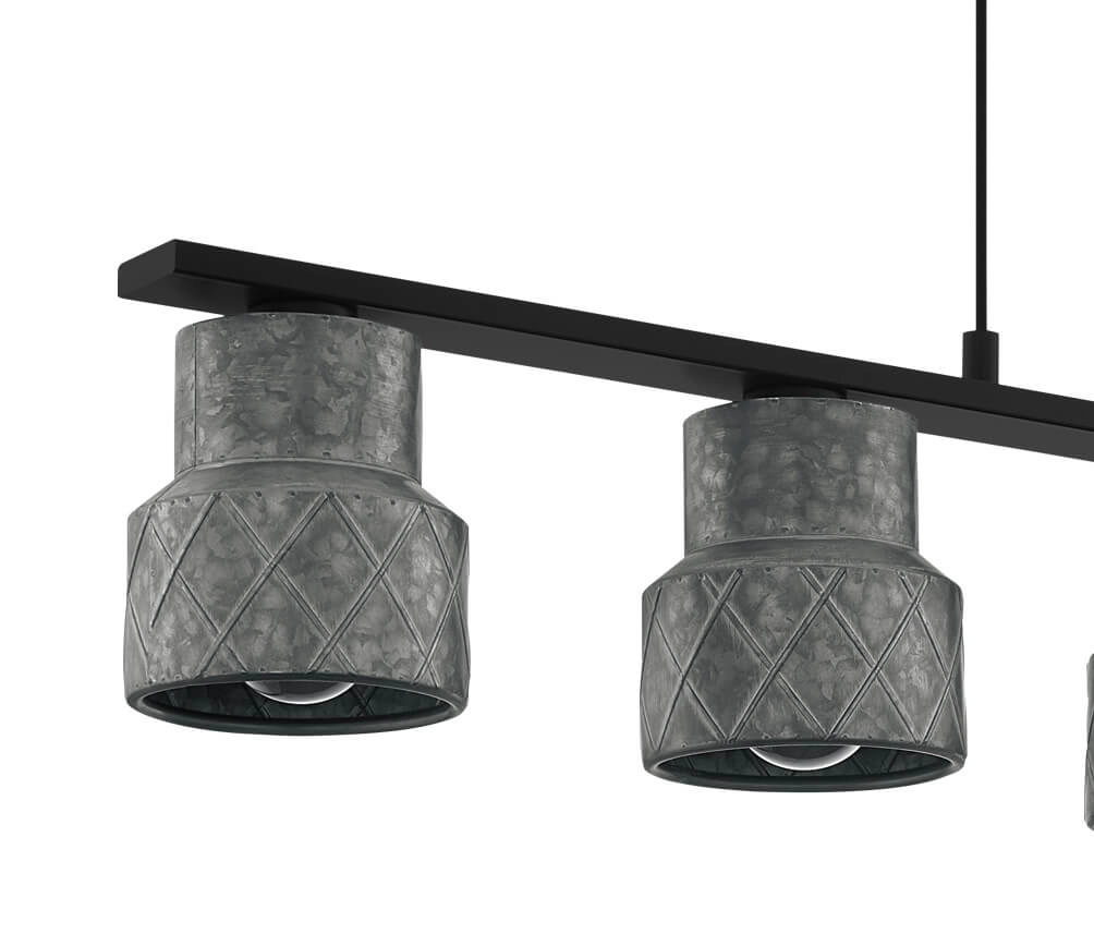 Lampe suspendue salle à manger Hilcott Eglo 9002759398552