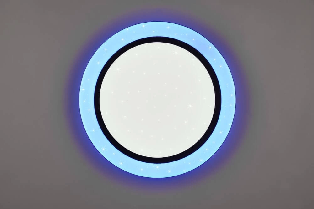 Plafonnier blanc Cartida blanc avec du noir Trio 4017807561722