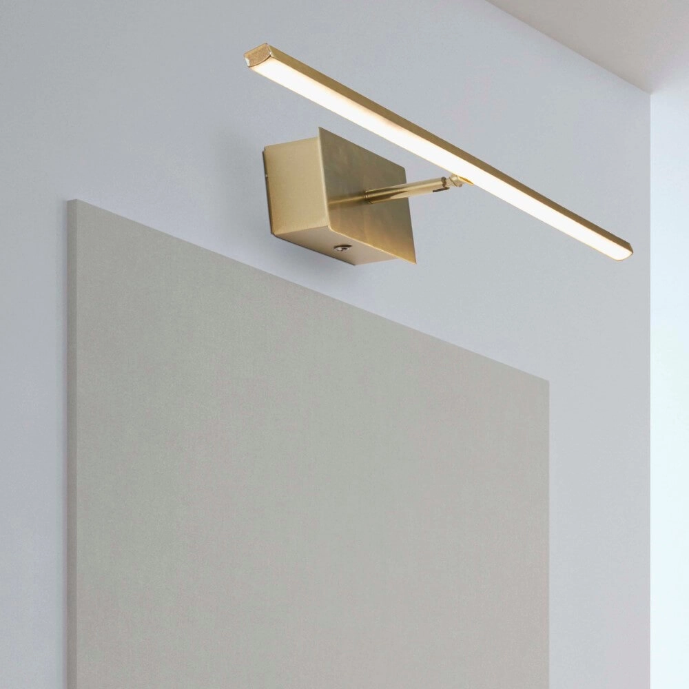 Lampe tableau Amalfi laiton 41cm Searchlight 5053423273693