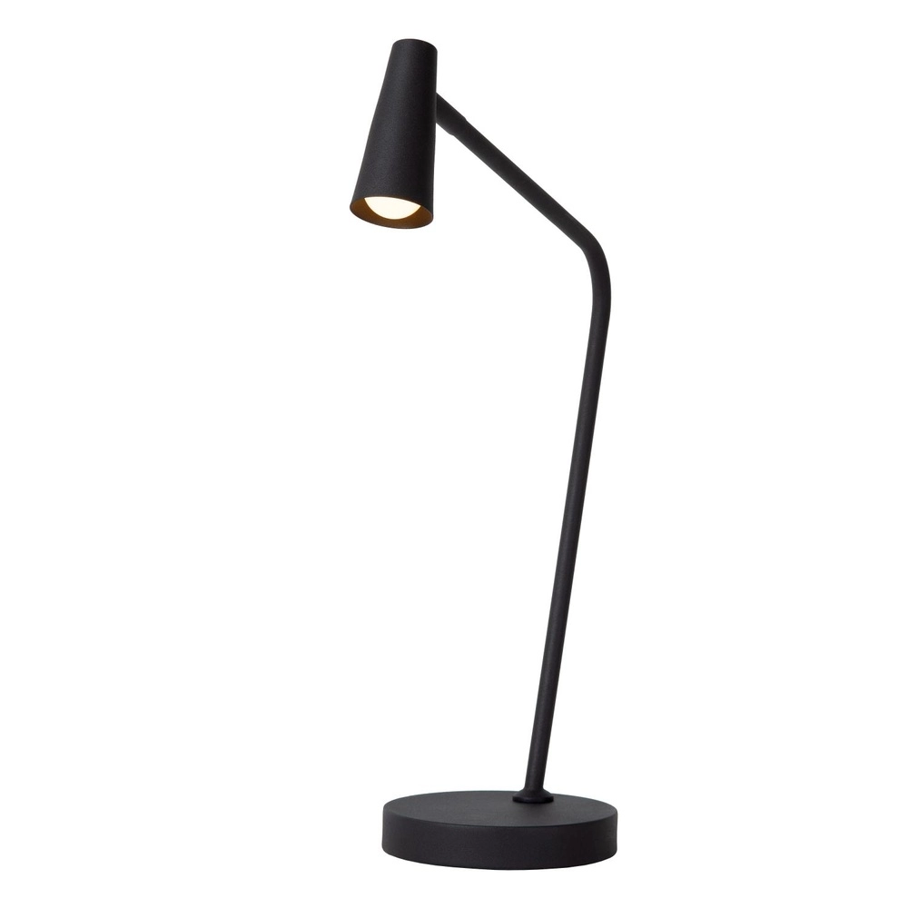 Lampe de table rechargeable Stirling Noir Lucide 5411212361240