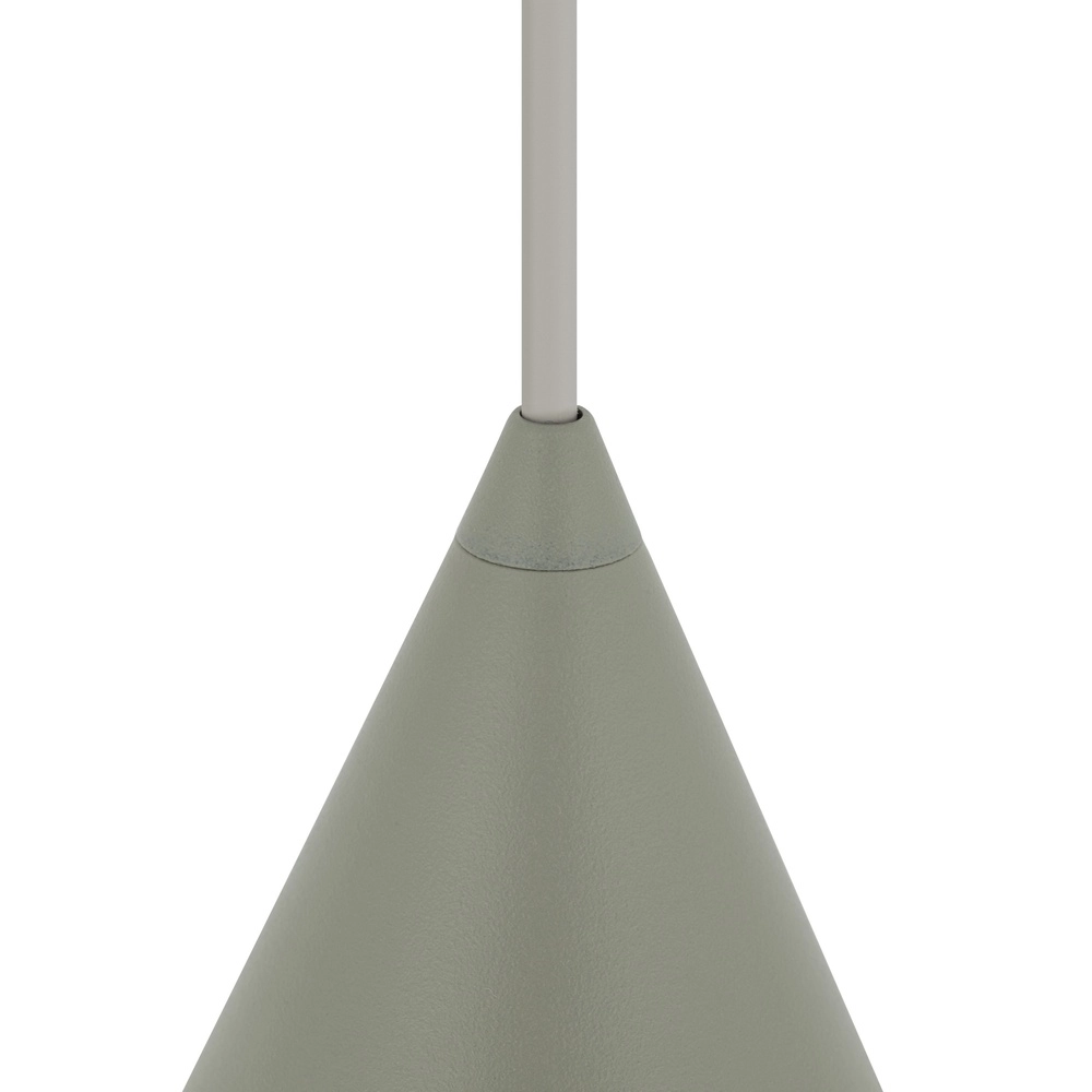 Lampe pendante de conception Zenith vert sauge Ø 11cm Lyora 5903139114929