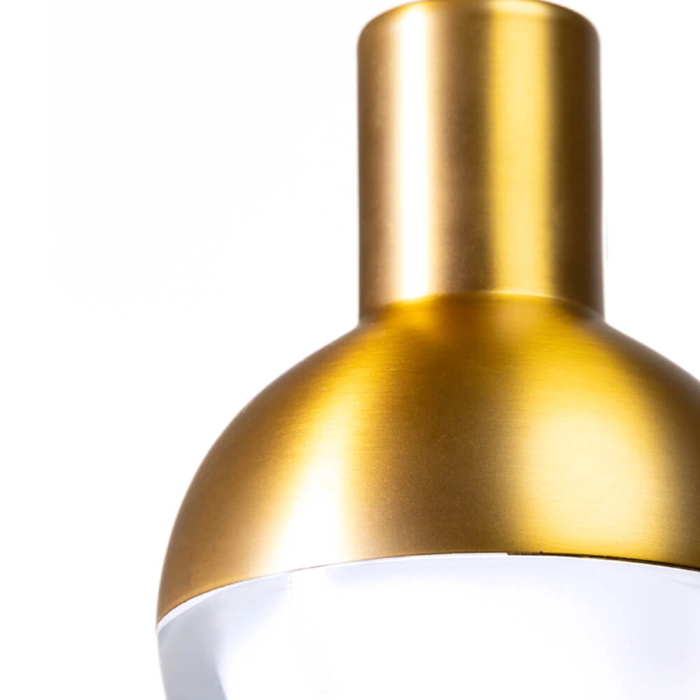 Lampe suspendue Drop noir avec de l'or ETH 8720195306498