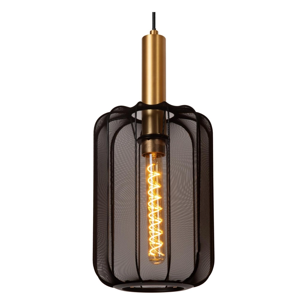 Lampe suspendue à 3 lampes Corina Noir Lucide 5411212032027