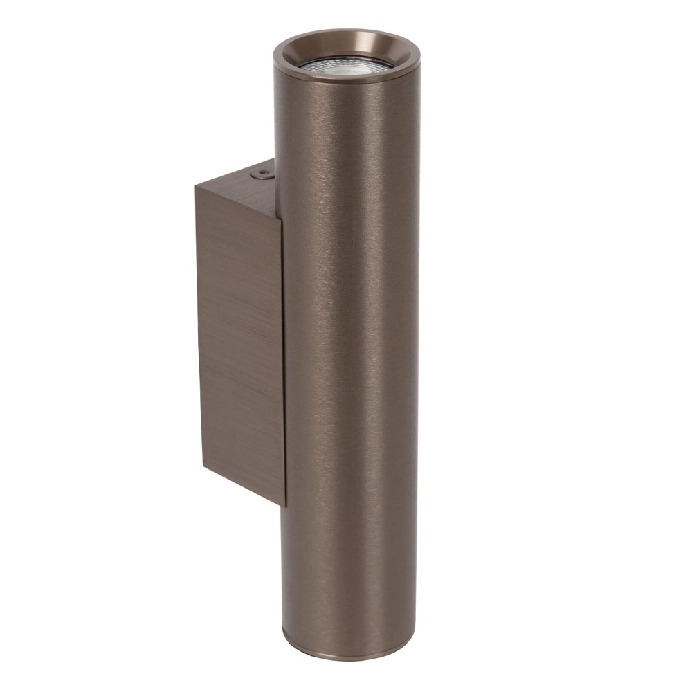 Lumière vers le haut et vers le bas Dupla Café marron mini GU10