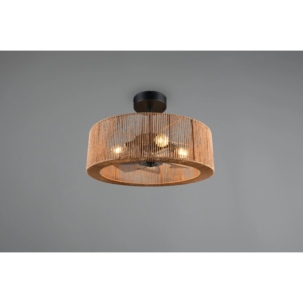 Ventilateur de rotin Smillum Ø 61cm Trio 4017807688139