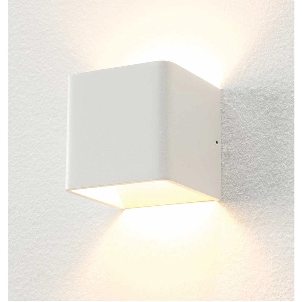 Éclairage LED haut et bas Fulda 6w - 2700K - 10cm blanc