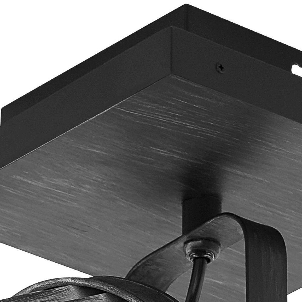 Spot en saillie gris antique Turrock Eglo 9002759434441