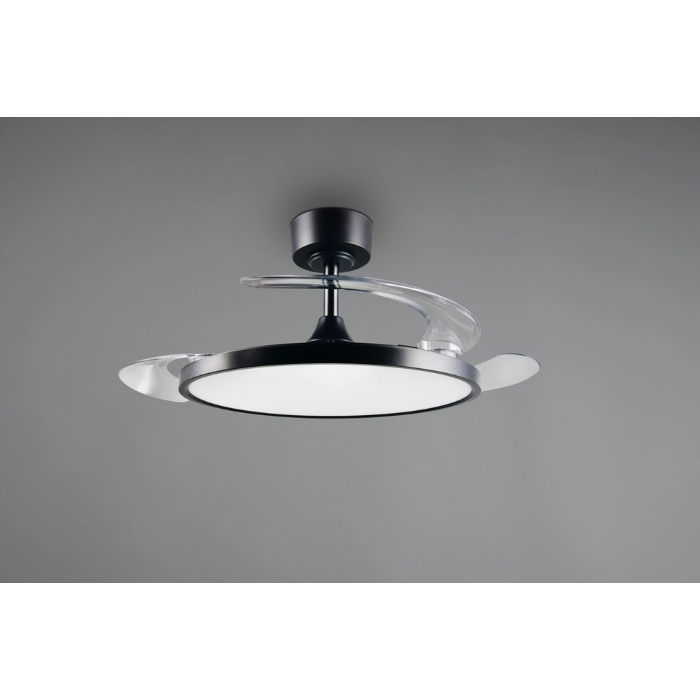 Fan Kasfjord noir Ø 106cm Trio 4017807693201