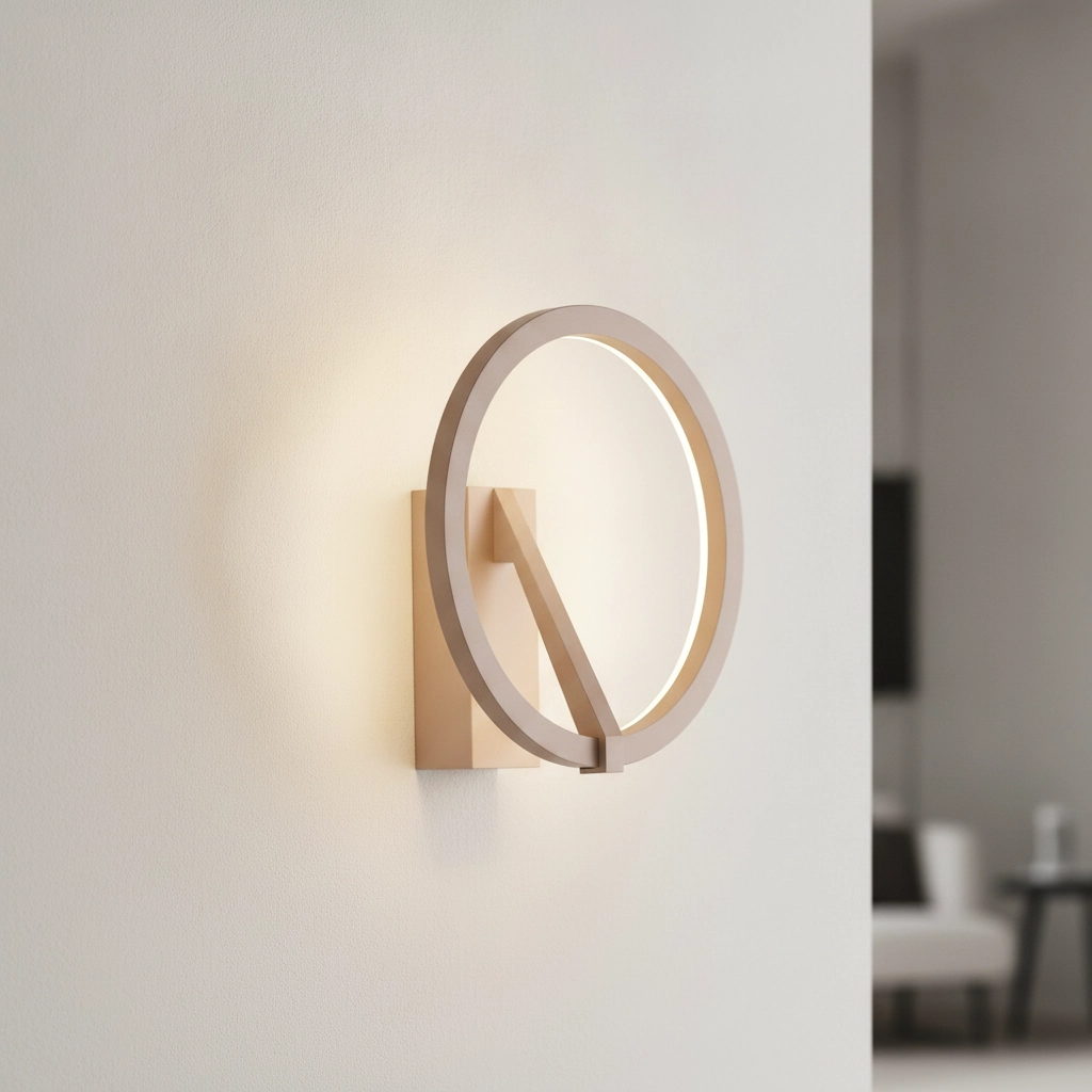 Applique murale design Tilia Brun moka