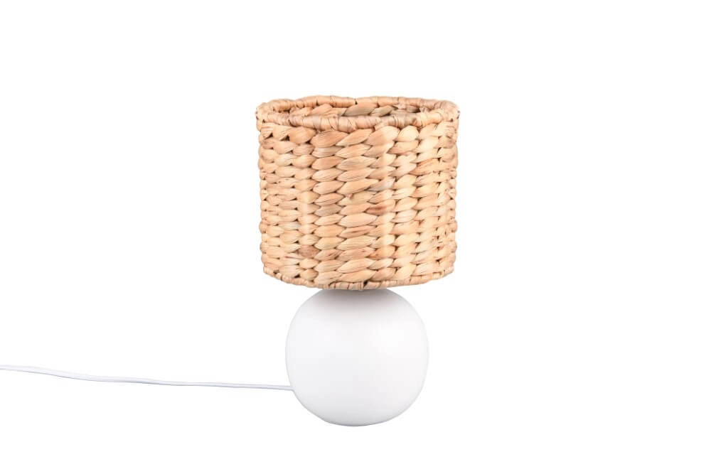Lampe de table Vina Ø 18cm - avec capuche en corde Trio 4017807614701