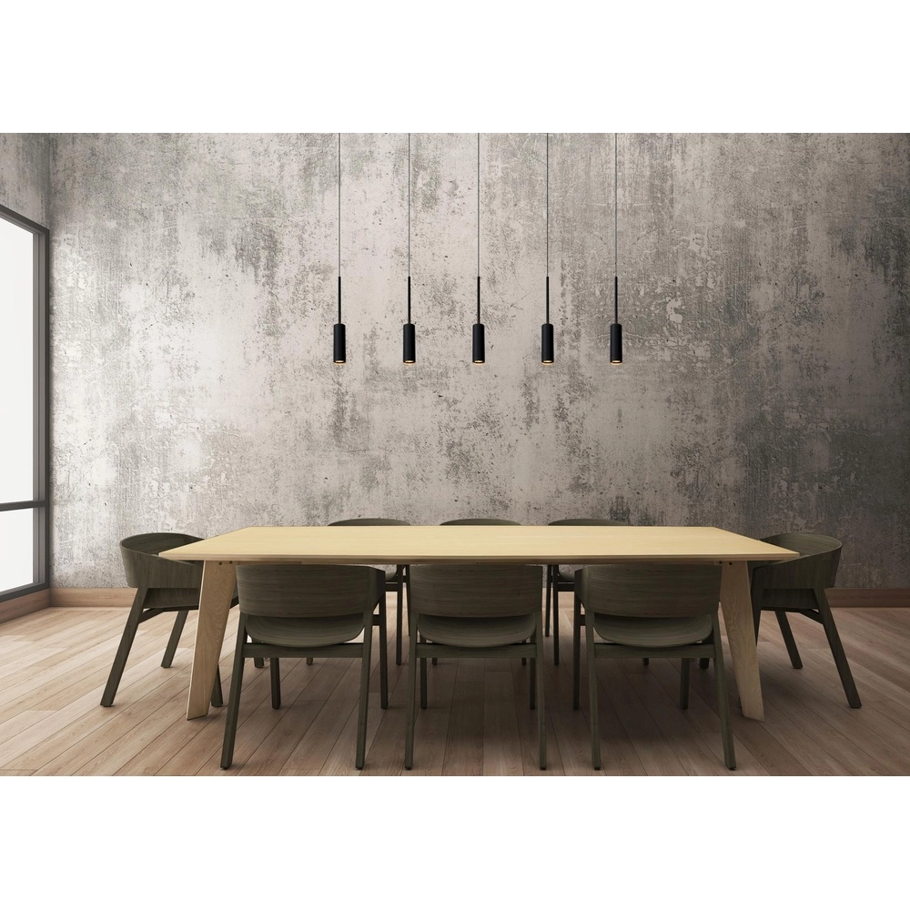 Lampe pendante à 5 lumières Tubule Noir Lucide 5411212241870