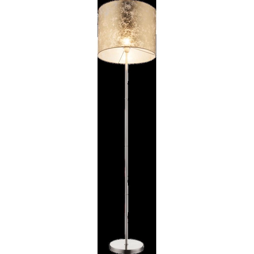 Lampe de pied Amy Nickel avec bouchon en or Globo 9007371312481
