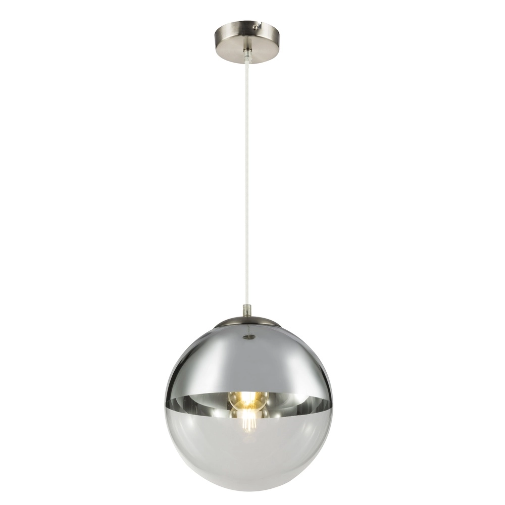 Lampe suspendue Varus nickel Ø 25cm Globo 9007371374441