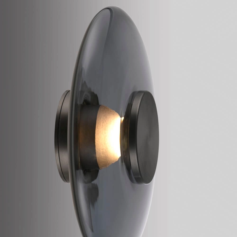 Applique design Pure Vitrum gris Paul Neuhaus 4012248382622