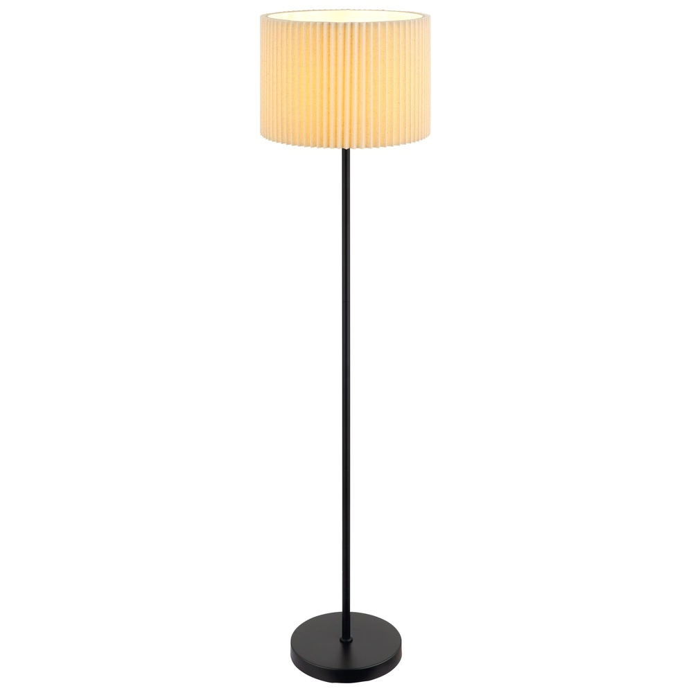 Lampe de pied Page Ø 38cm blanc avec noir Globo 9007371528592