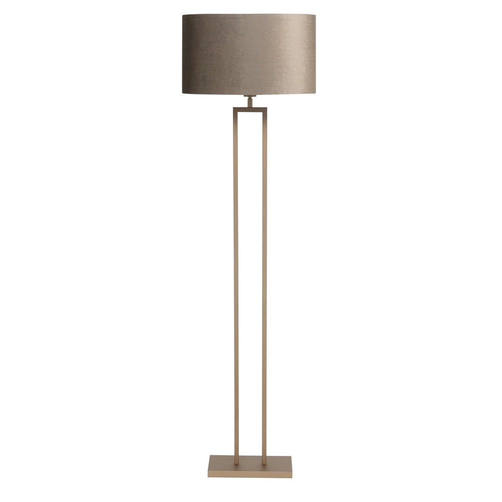 Lampadaire design Monza bronze cuivré 159cm