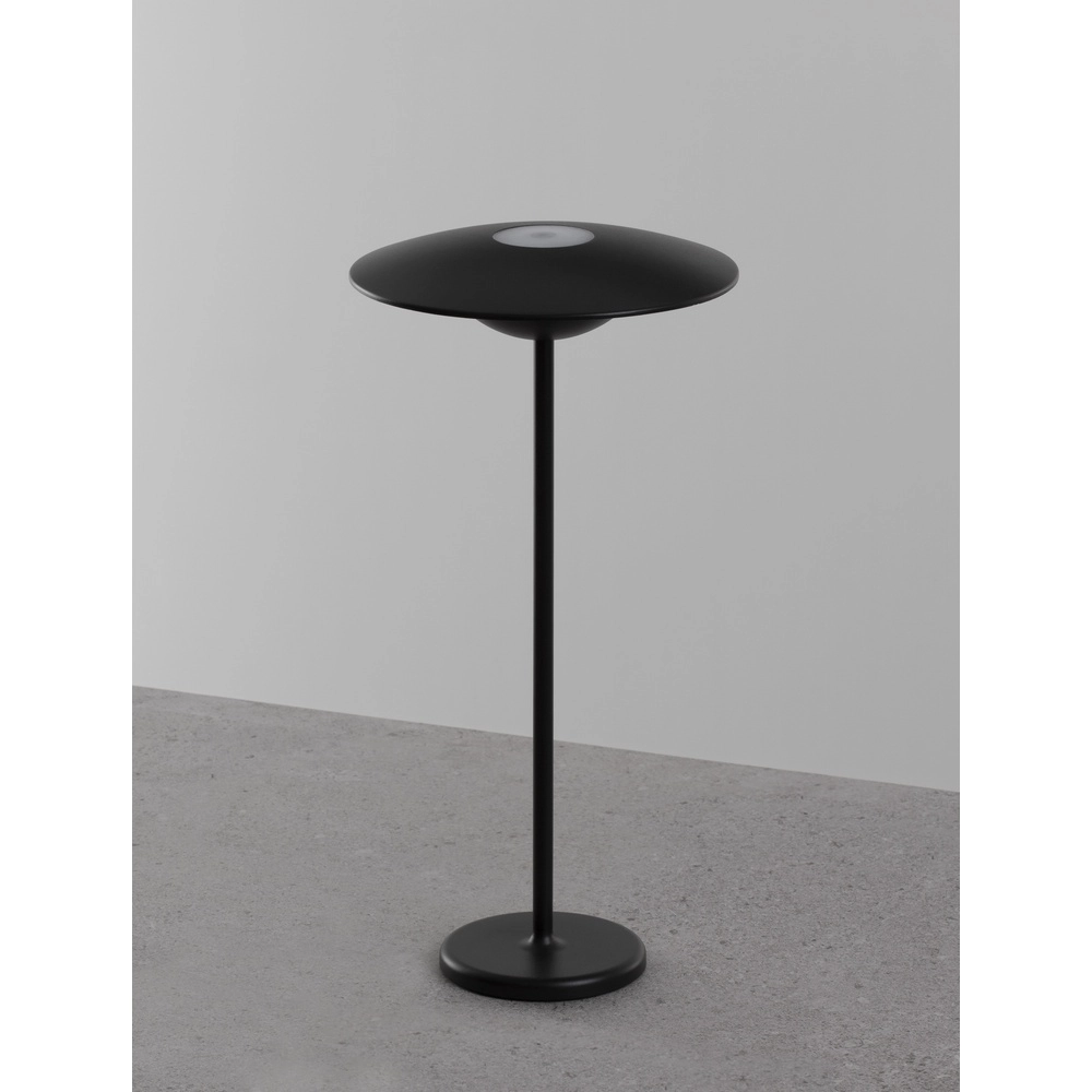 Lampe de table Fumo Noir rechargeable