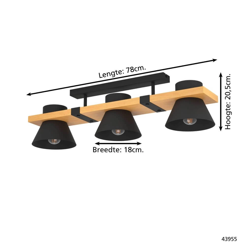 Plafonnier rural Maccles Eglo 9002759439552