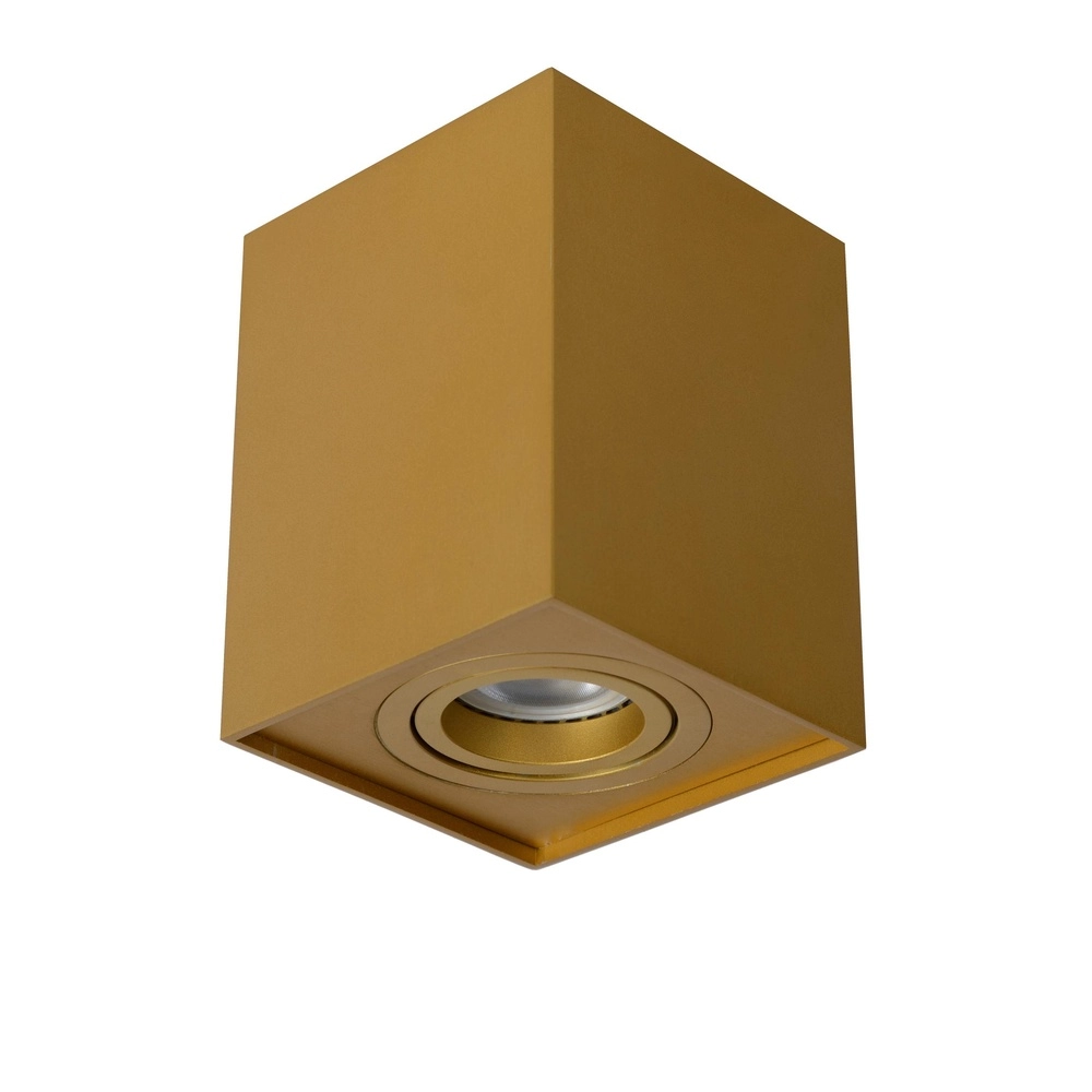 Emplacement de plafond monté en surface Tube Or carré