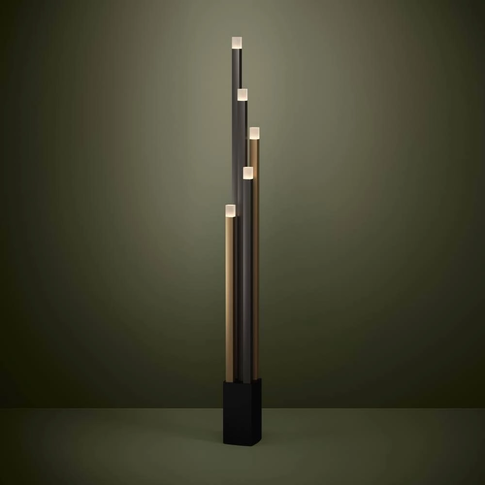 Lampadaire chic Estanterios avec LED Stars of Light 9002759399085