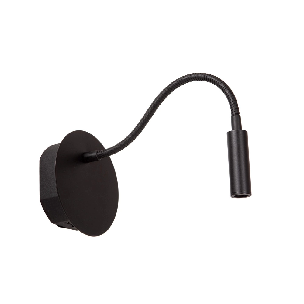 Lampe murale rechargeable Jolijn Noir de la lampe de chevet