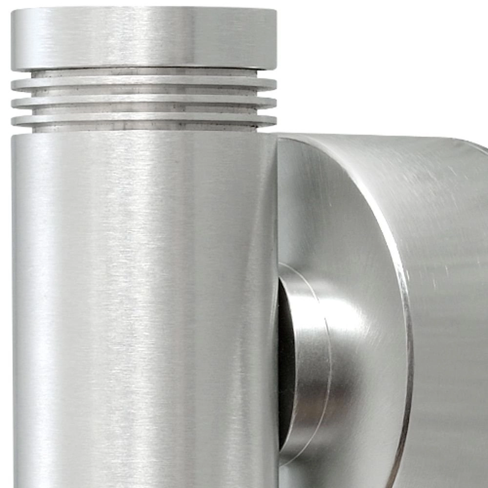 Spot mural LED Monza 2x1w - 3000K 12,5cm gris métal KonstSmide 7318307929317