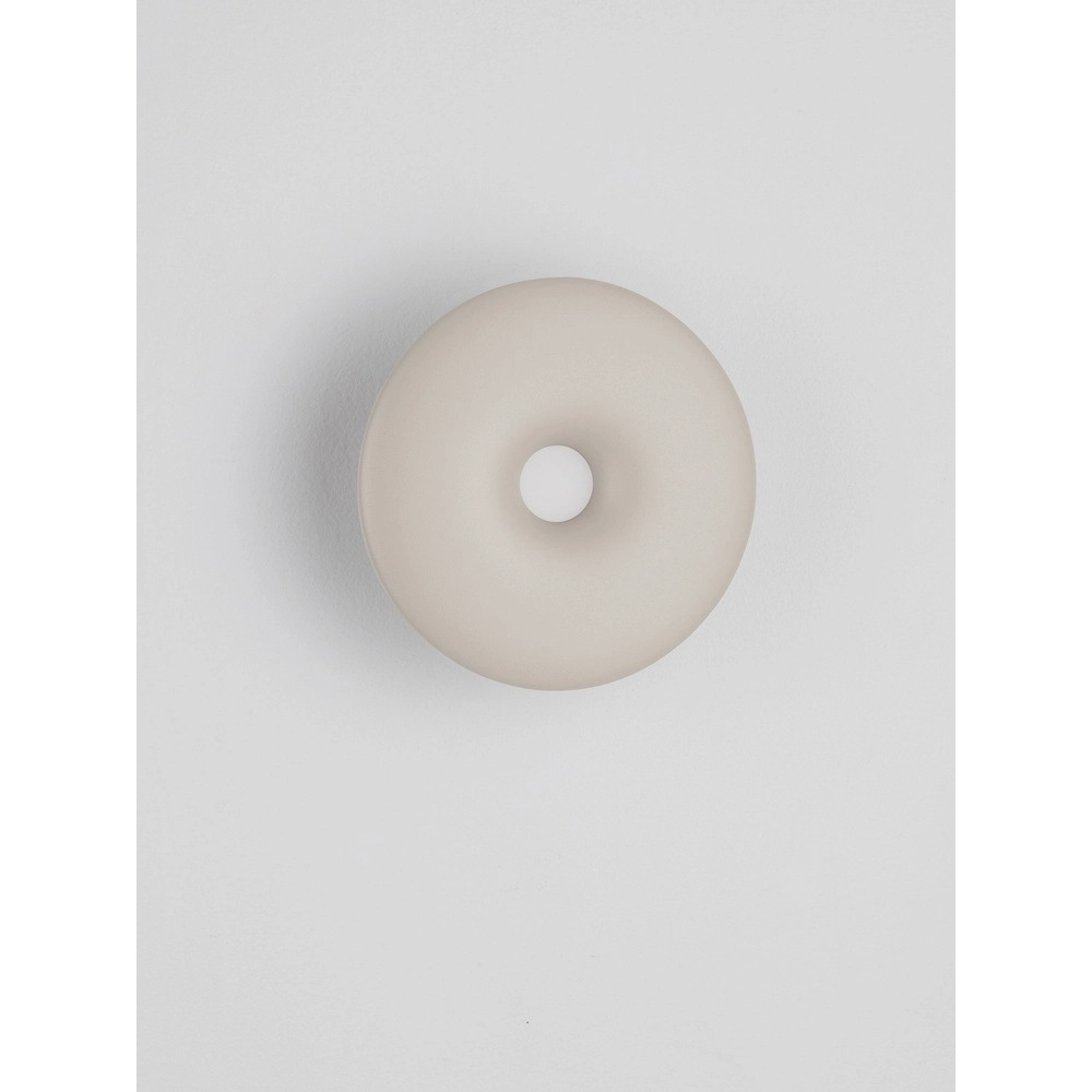 Lampe murale unique Splash brun sable rond Lyora 5212017497222